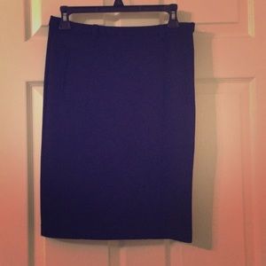 Knee length skirt